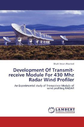 Development Of Transmit-receive Module For 430 Mhz Radar Wind Profiler - Shaik Imran Ahamed