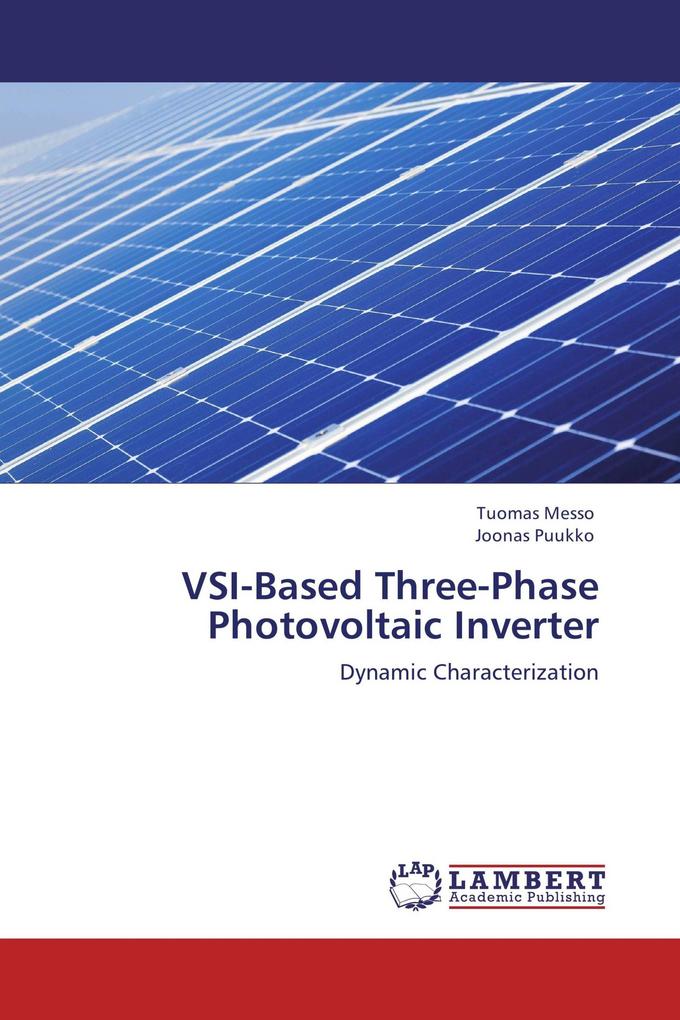 VSI-Based Three-Phase Photovoltaic Inverter