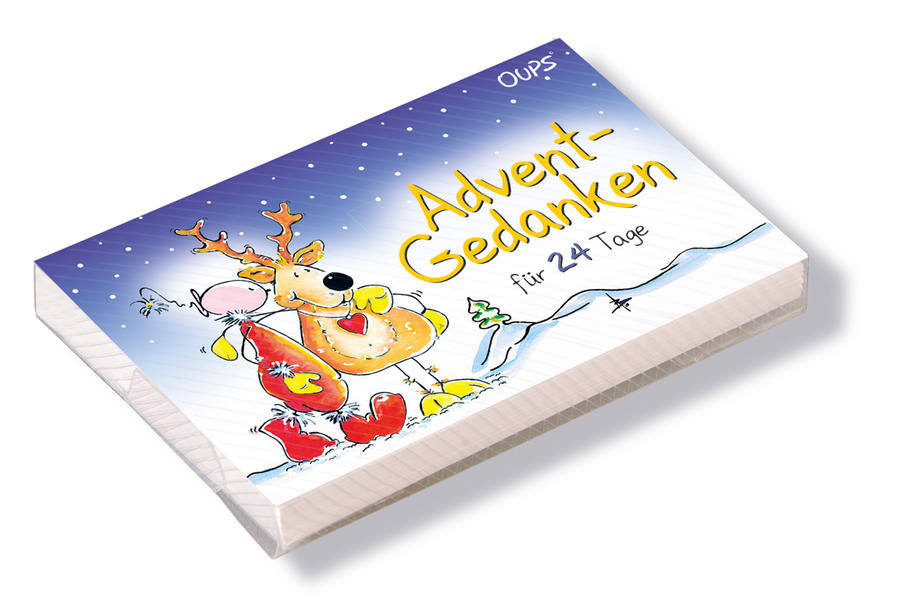 Oups Kärtchenbox - 'Adventgedanken'