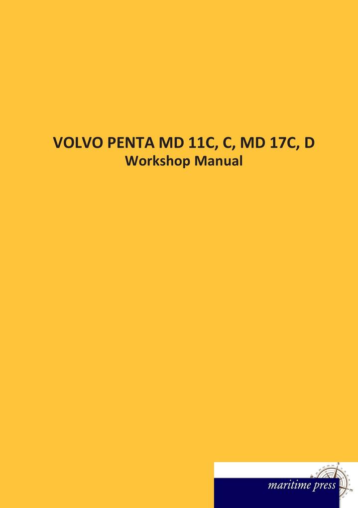 VOLVO PENTA MD 11C C MD 17C D