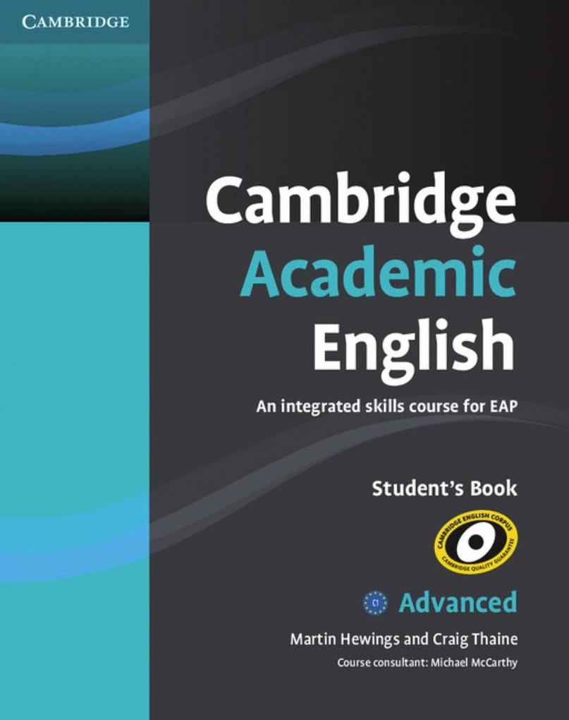 Klett Sprachen GmbH Cambridge Academic English. Advanced. Student's Book C1