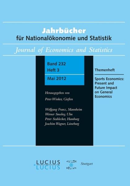 Sports Economics: Present and Future Impact on General Economics