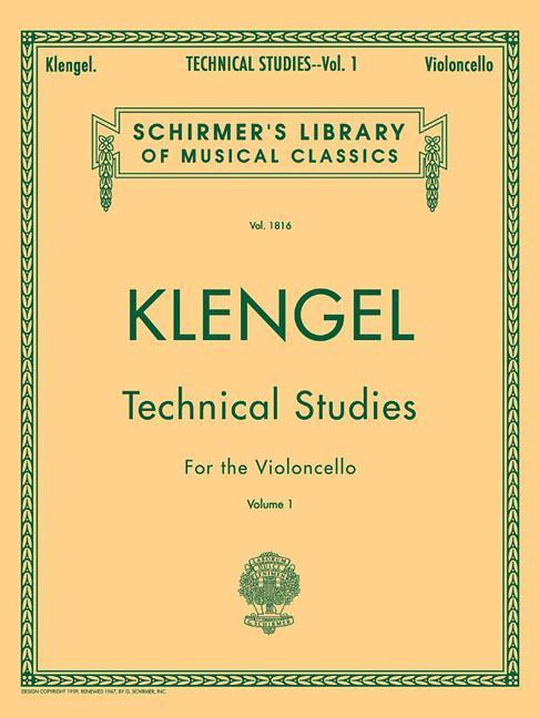 Julius Klengel: Technical Studies for the Violoncello Volume 1