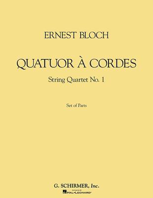 Quatuor a Cordes (String Quartet): Set of Parts - Ernst Bloch