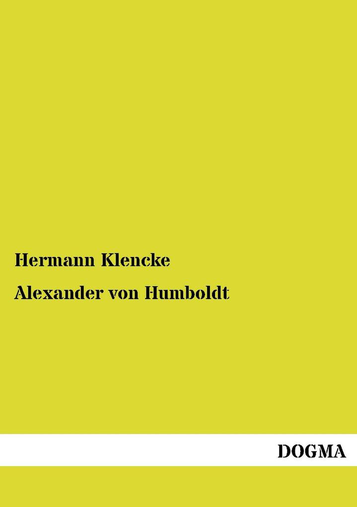 Alexander von Humboldt