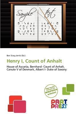 Henry I Count of Anhalt
