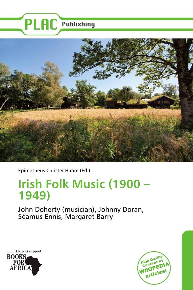 Irish Folk Music (1900 - 1949)
