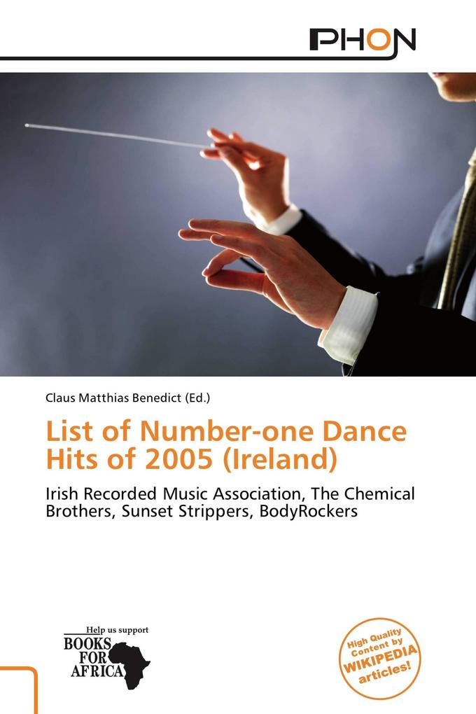 List of Number-one Dance Hits of 2005 (Ireland)