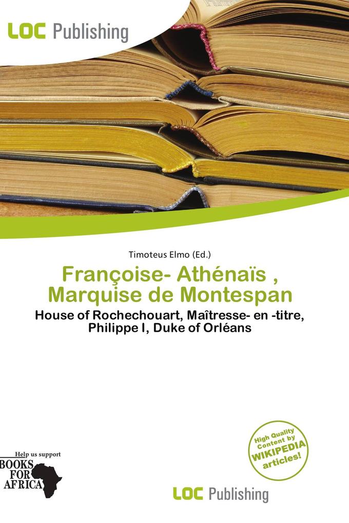 Françoise- Athénaïs Marquise de Montespan
