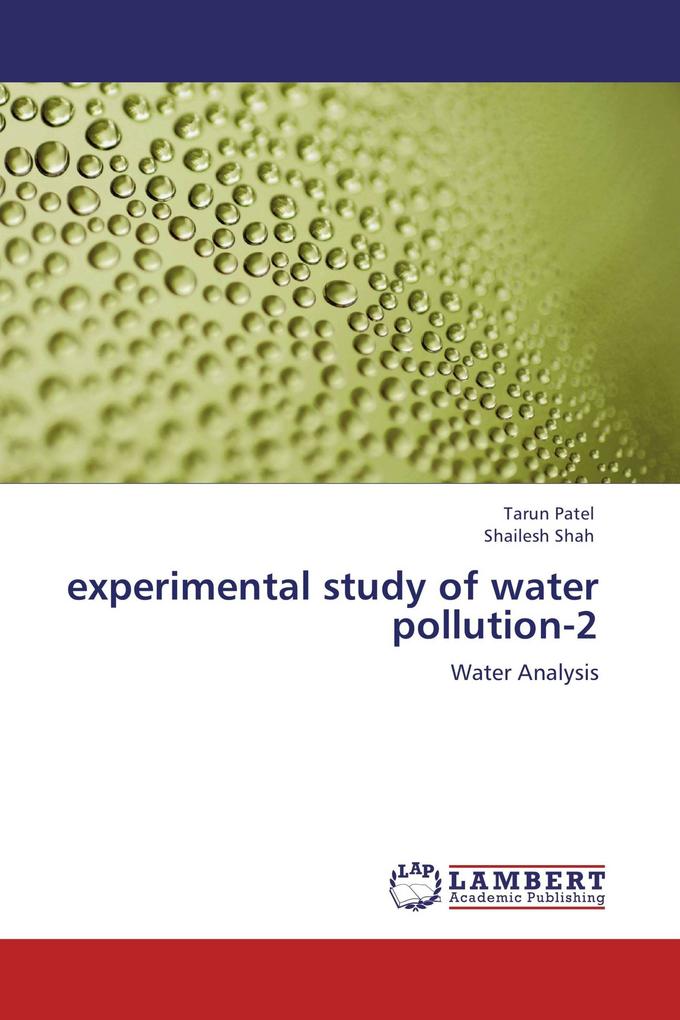 experimental study of water pollution-2