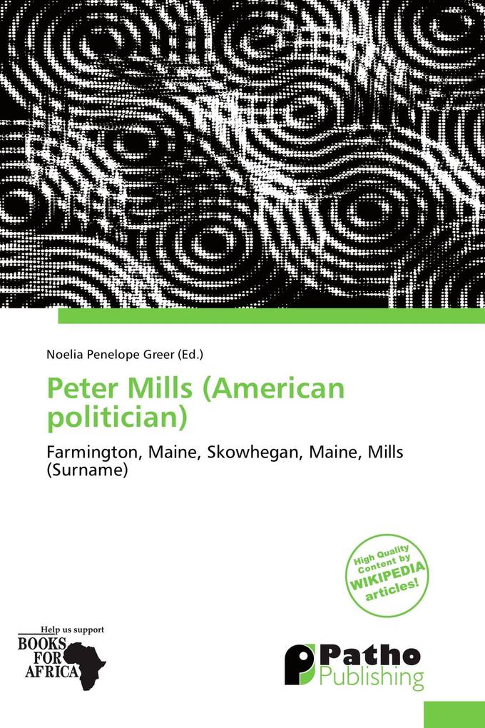 Peter Mills (American politician)