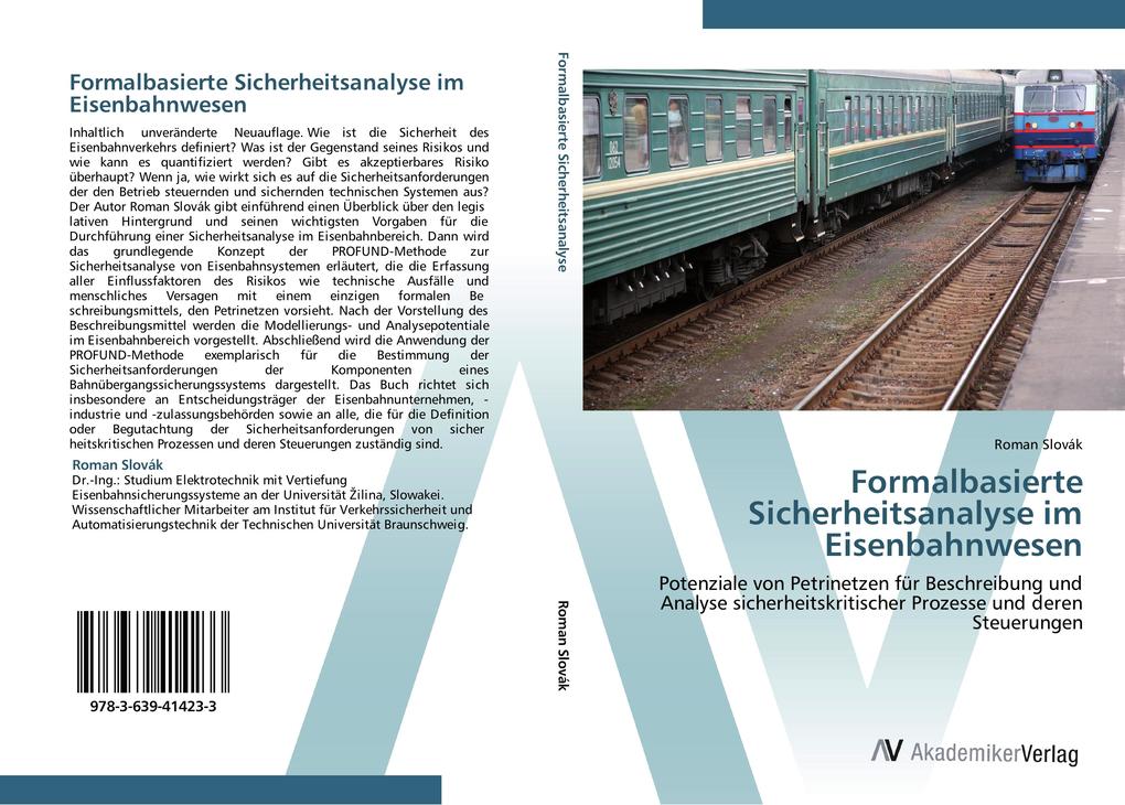 Formalbasierte Sicherheitsanalyse im Eisenbahnwesen - Roman Slovák