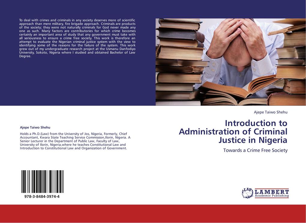 Introduction to Administration of Criminal Justice in Nigeria