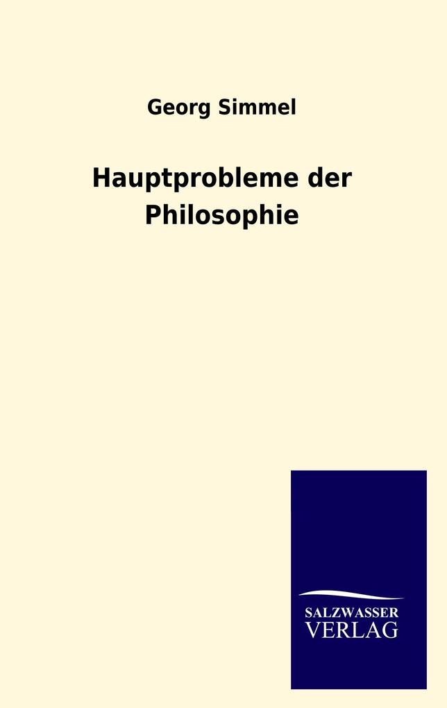 Hauptprobleme der Philosophie