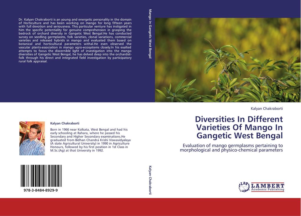 Diversities In Different Varieties Of Mango In Gangetic West Bengal