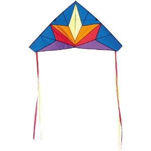 Invento 100075 - Delta: Stern Einleinerdrachen 134 cm