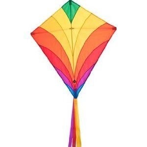 Invento 100045 - Eddy: Rainbow Kinderdrachen 68 cm