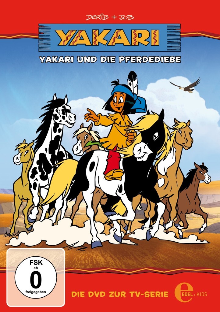(9)DVD TV-Serie-Yakari Und Die Pferdediebe
