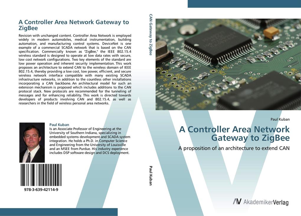 A Controller Area Network Gateway to ZigBee