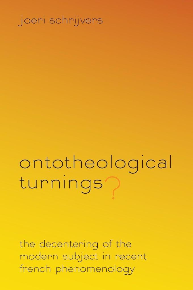 Ontotheological Turnings?