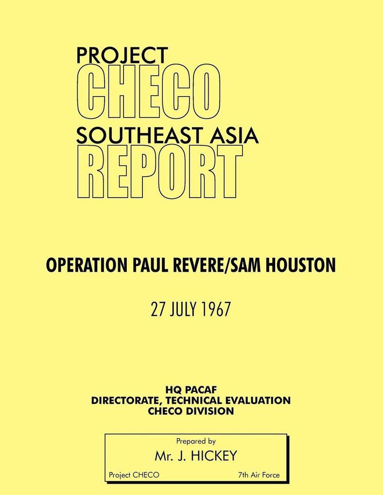 Project Checo Southeast Asia Study