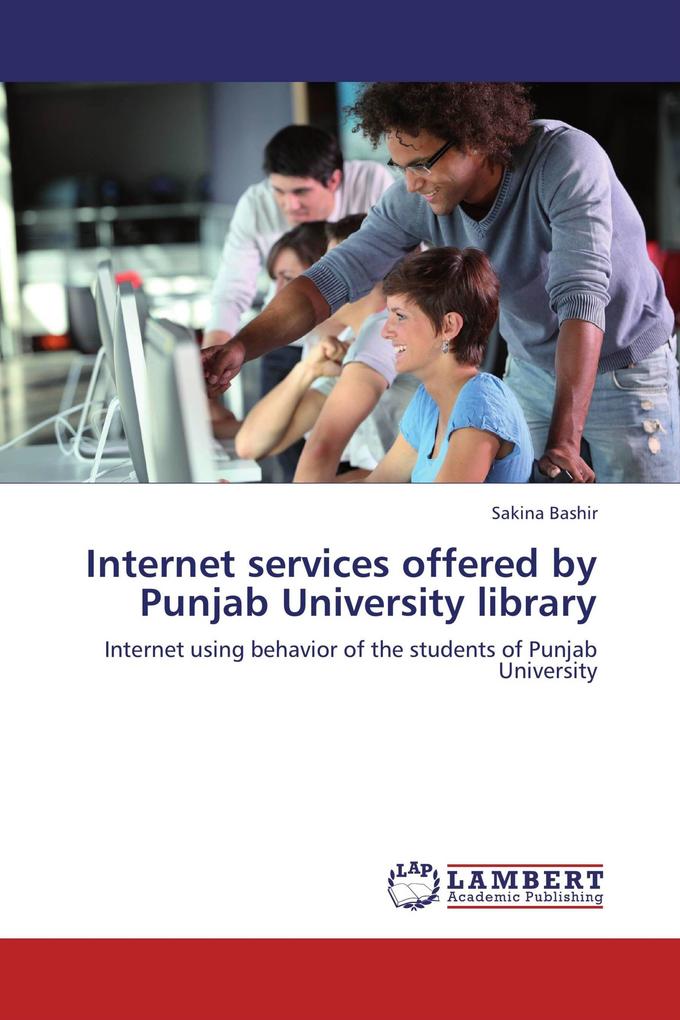 Internet services offered by Punjab University library