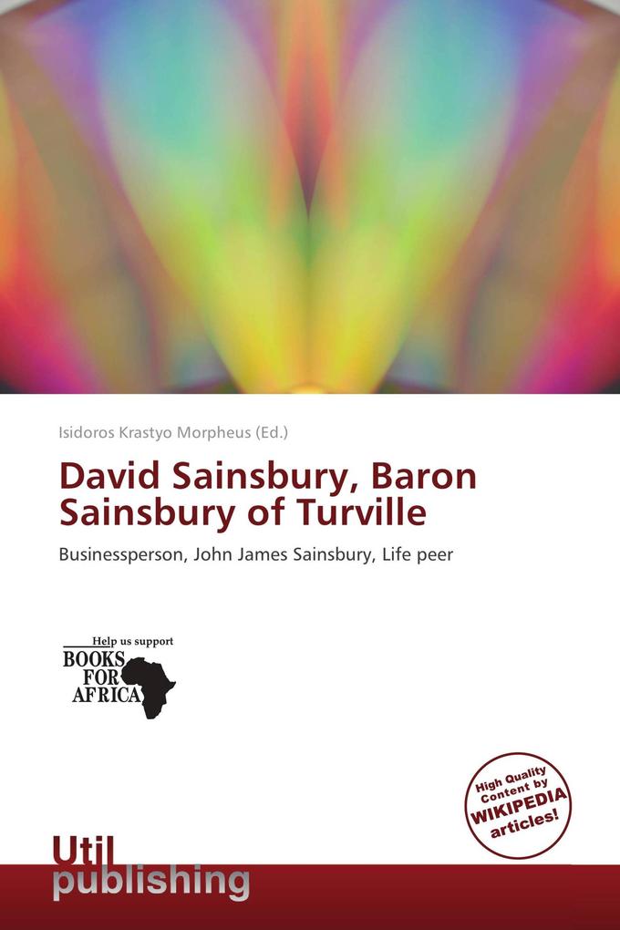 David Sainsbury Baron Sainsbury of Turville