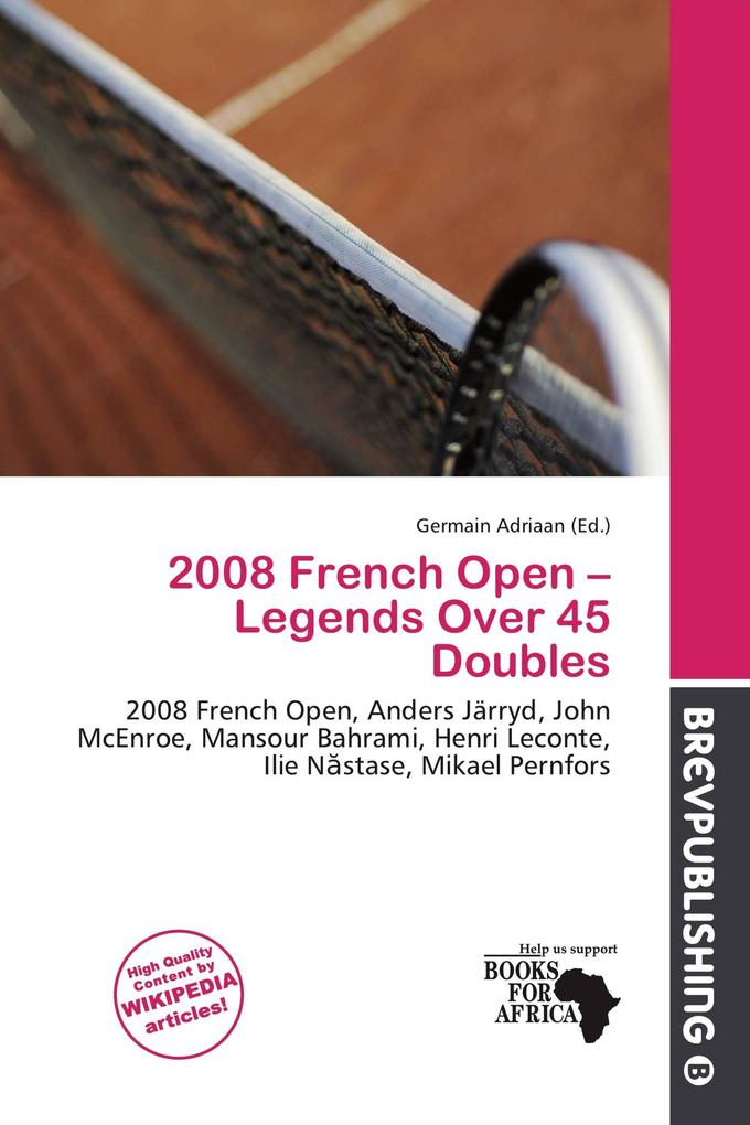 2008 French Open - Legends Over 45 Doubles