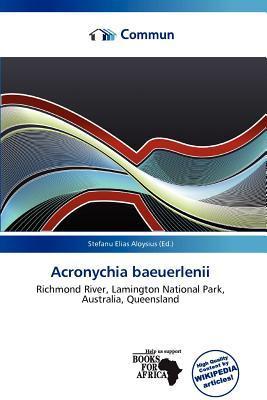 Acronychia baeuerlenii