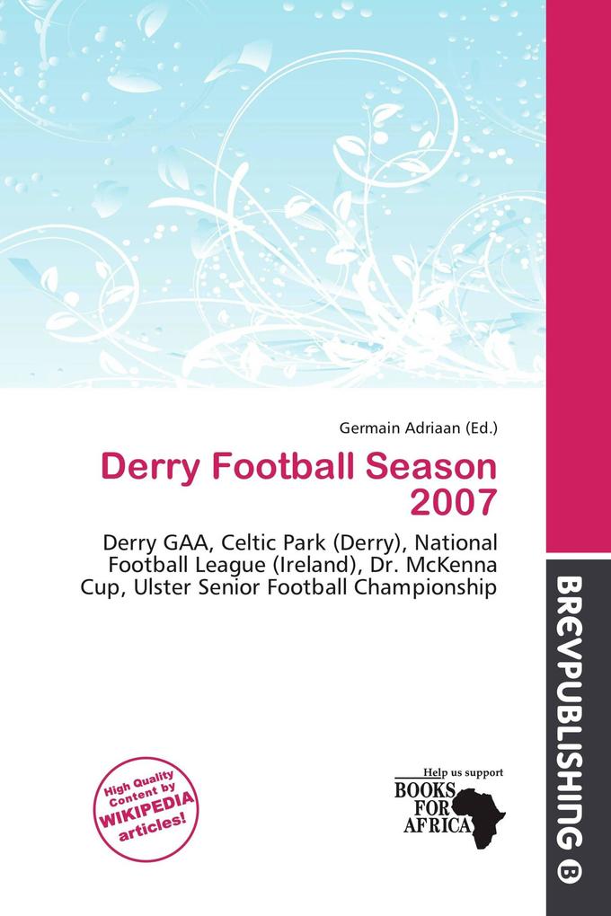 Derry Football Season 2007
