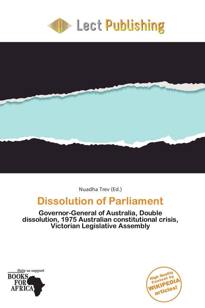 Dissolution of Parliament