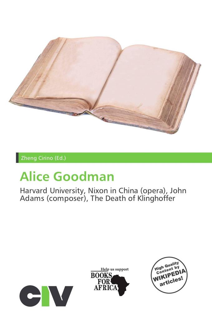 Alice Goodman