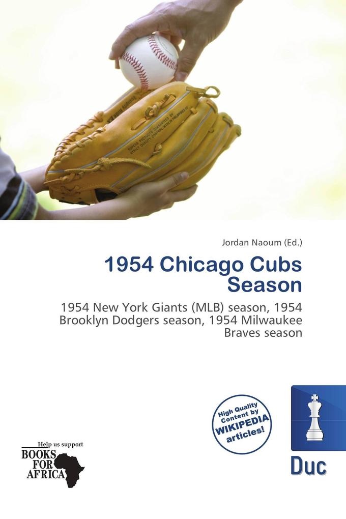 1954 Chicago Cubs Season