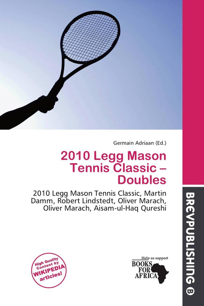 2010 Legg Mason Tennis Classic - Doubles