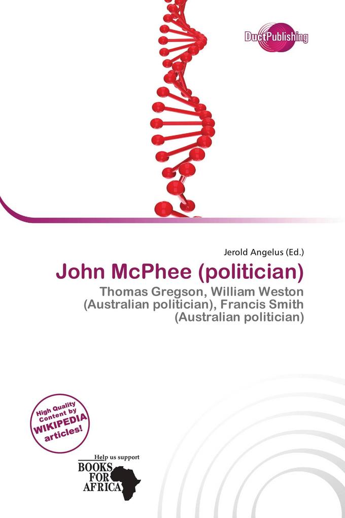 John McPhee (politician)