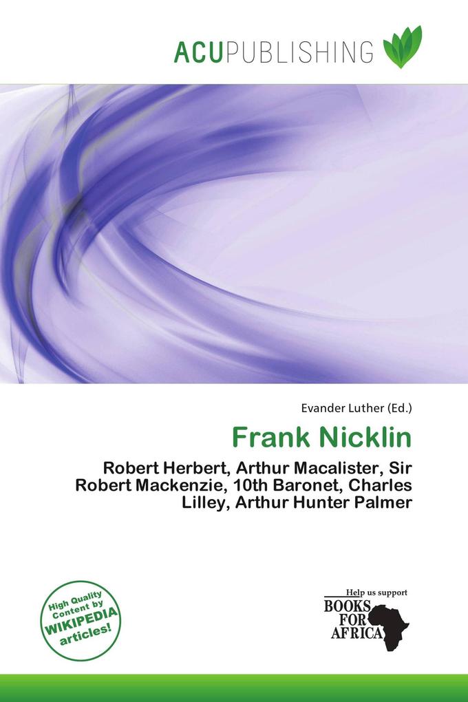 Frank Nicklin