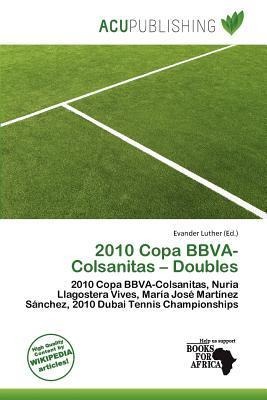 2010 Copa BBVA-Colsanitas - Doubles