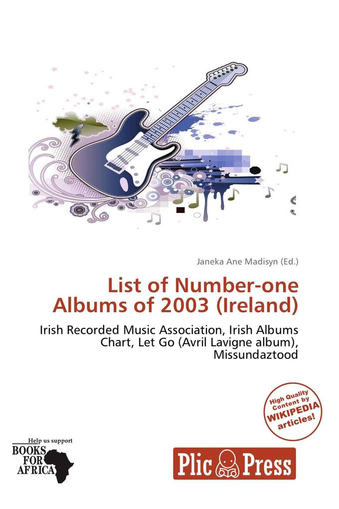 List of Number-one Albums of 2003 (Ireland)