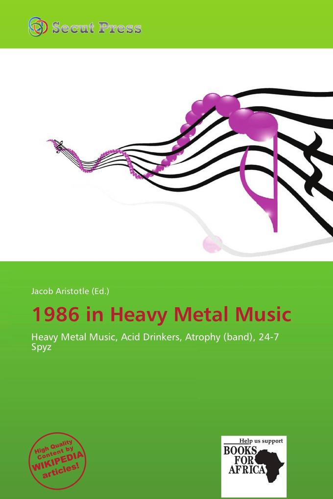 1986 in Heavy Metal Music