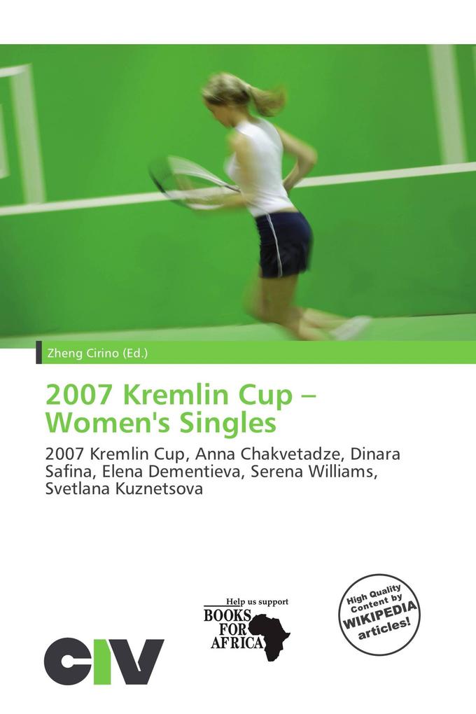 2007 Kremlin Cup - Women's Singles