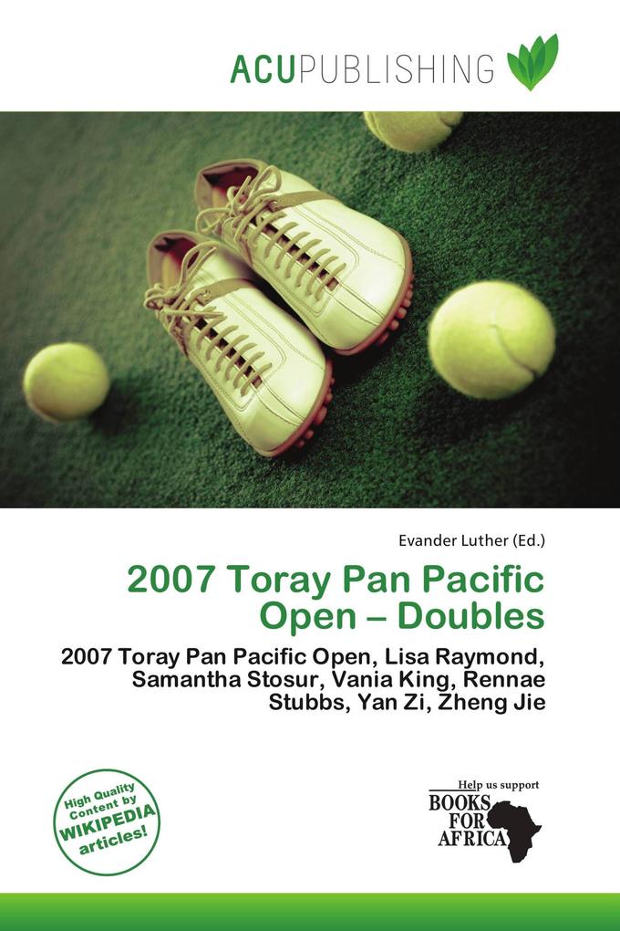 2007 Toray Pan Pacific Open - Doubles
