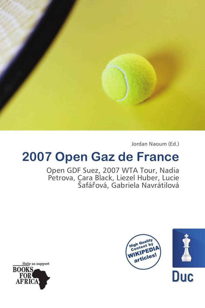 2007 Open Gaz de France