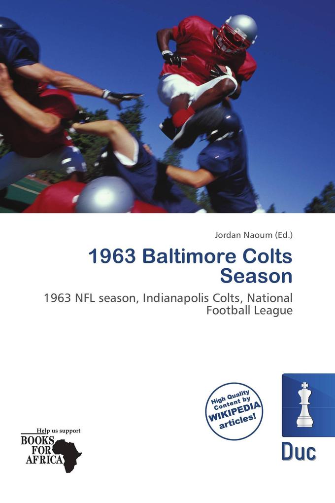1963 Baltimore Colts Season