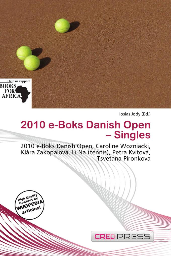 2010 e-Boks Danish Open - Singles