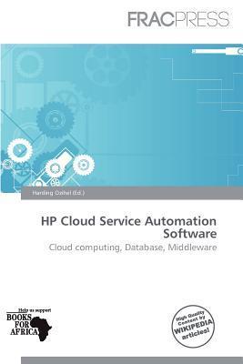 HP Cloud Service Automation Software