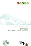 C Syntax