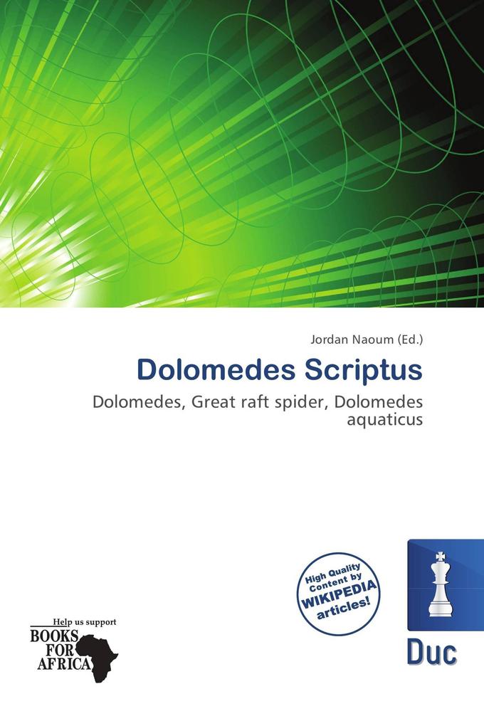Dolomedes Scriptus