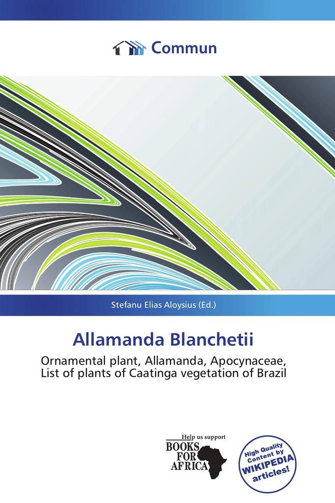 Allamanda Blanchetii