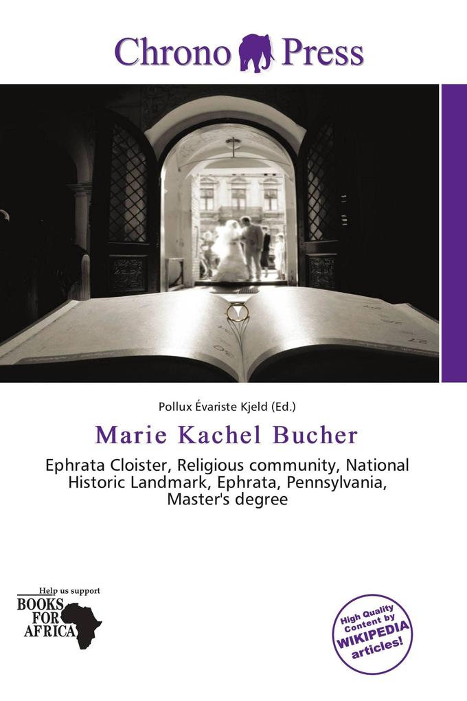 Marie Kachel Bucher