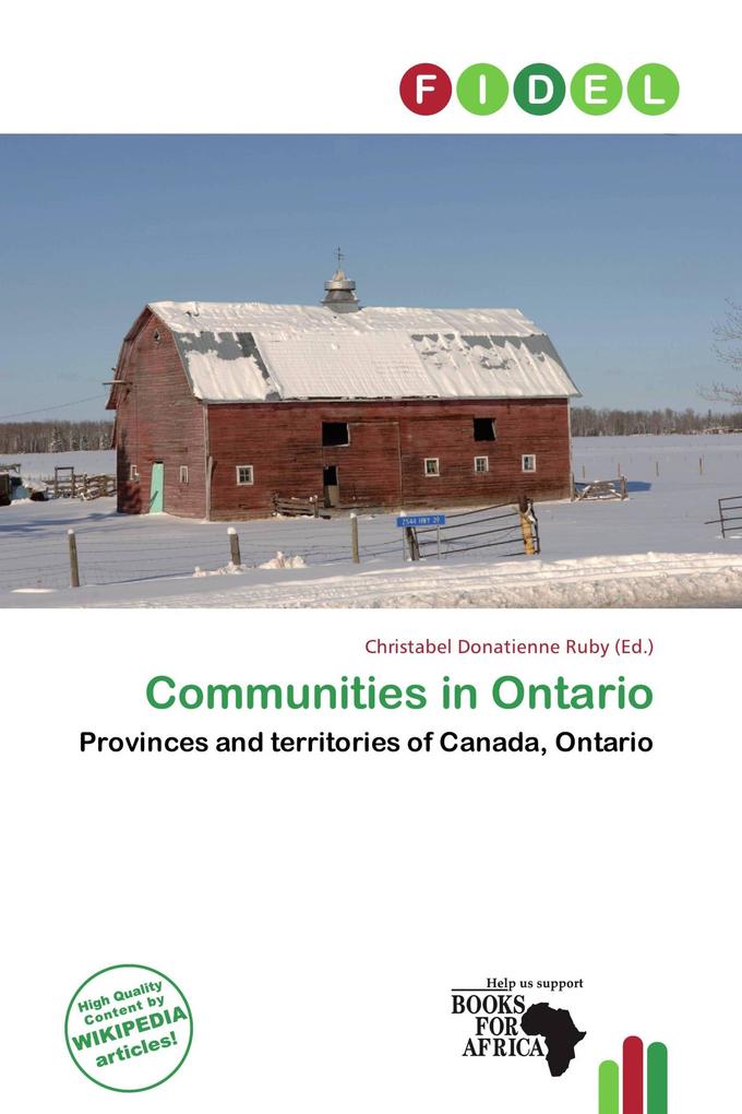 Communities in Ontario